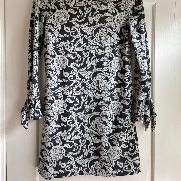 LOFT Shift Dress, Pale Blue/Grey, XXSP - Picture 2 of 4